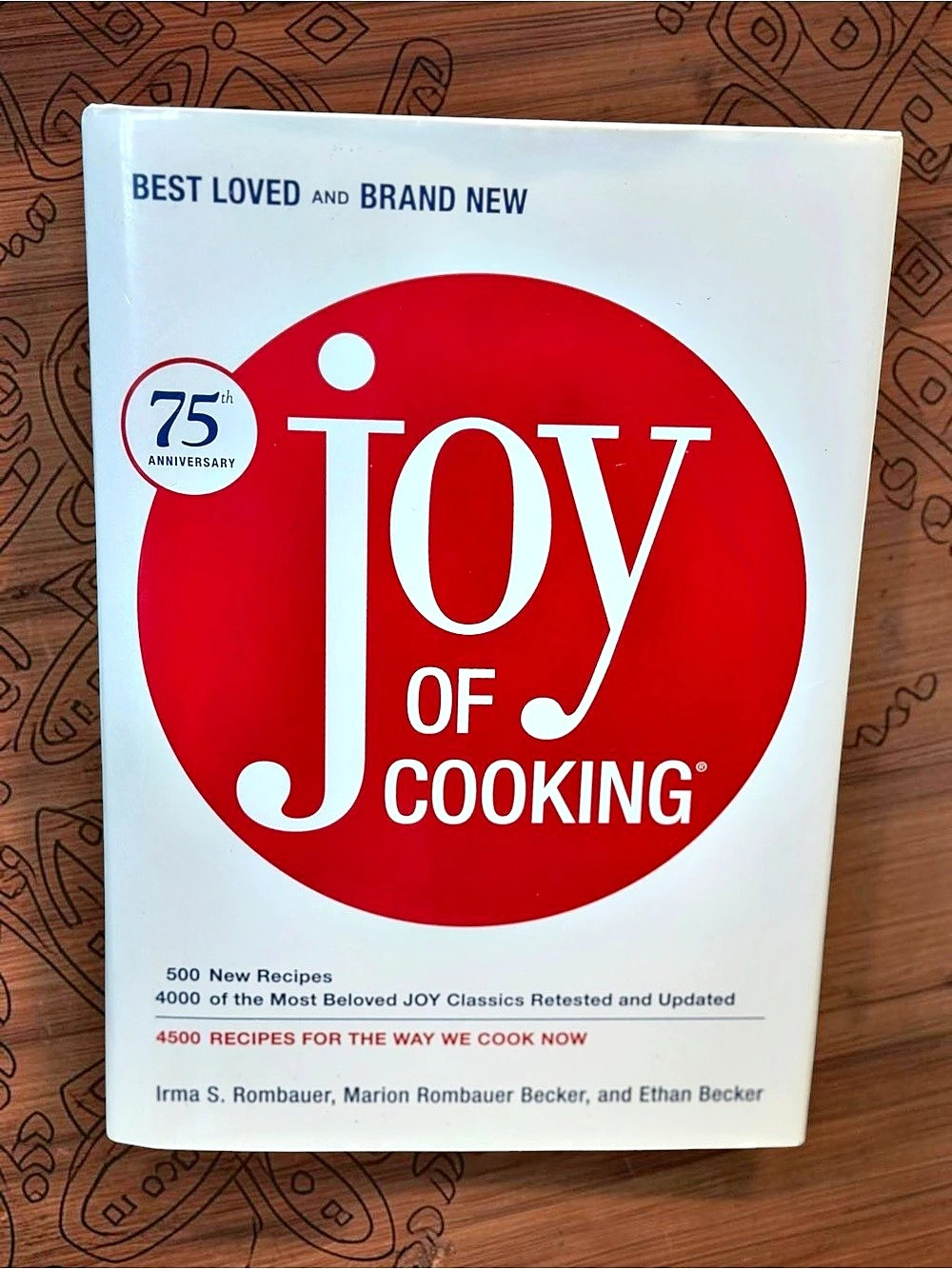 Joy of Cooking 75th Anniversary First Edition 1st Printing Hardcover Dust Jacket